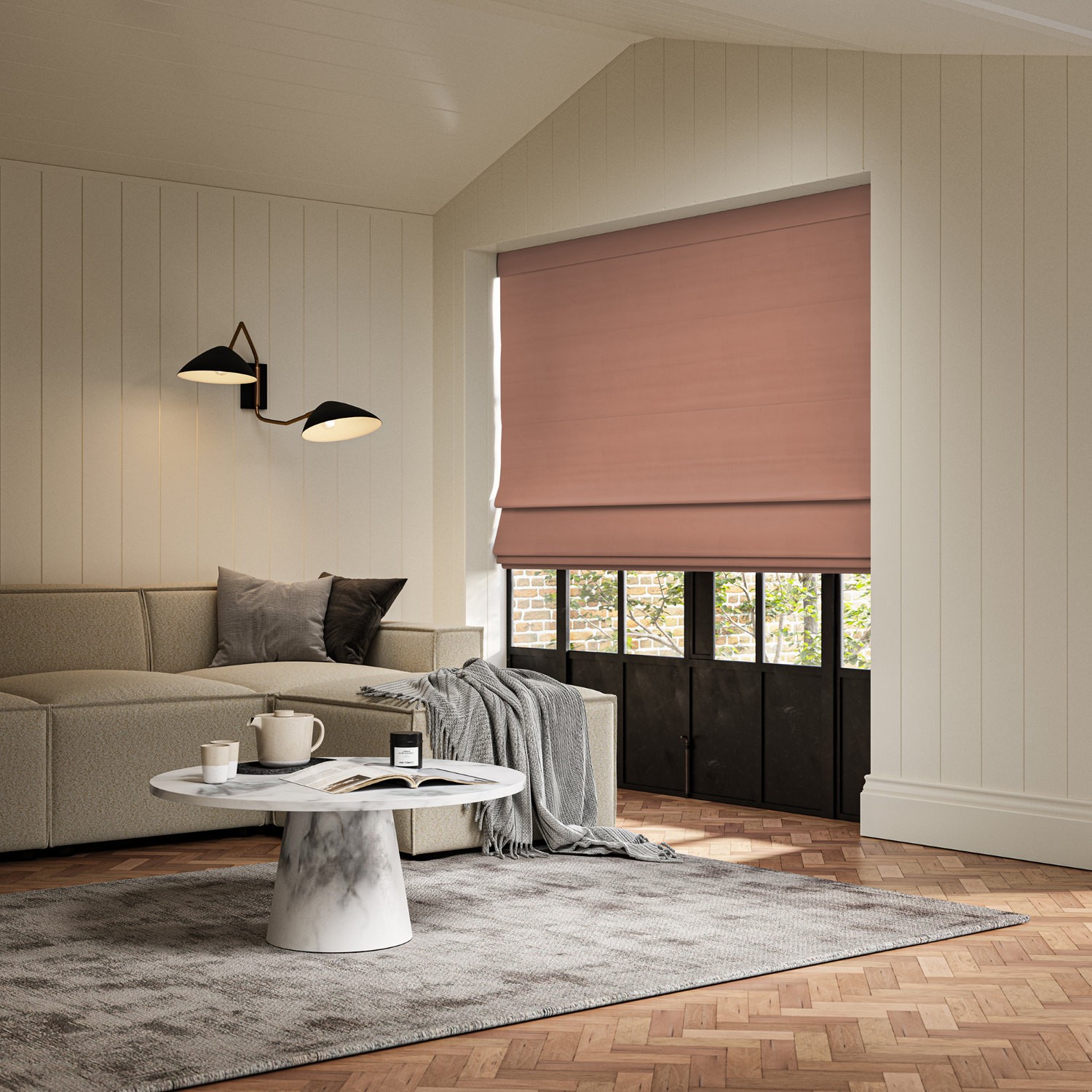 cassandra vintage velvet roman blind