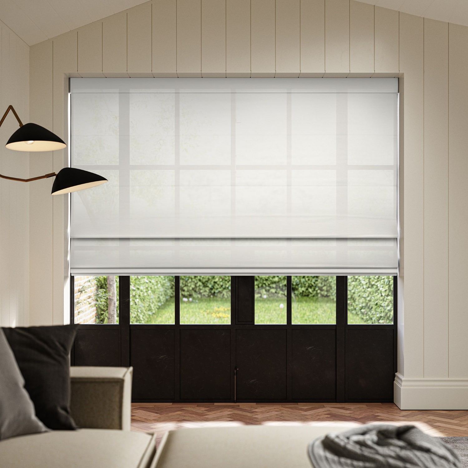 dalkey chalk sheer roman blind