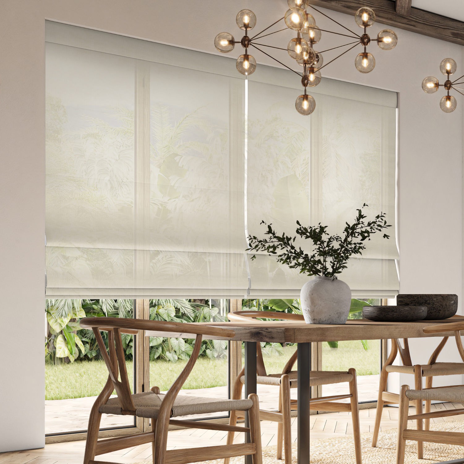 dalkey sand sheer roman blind