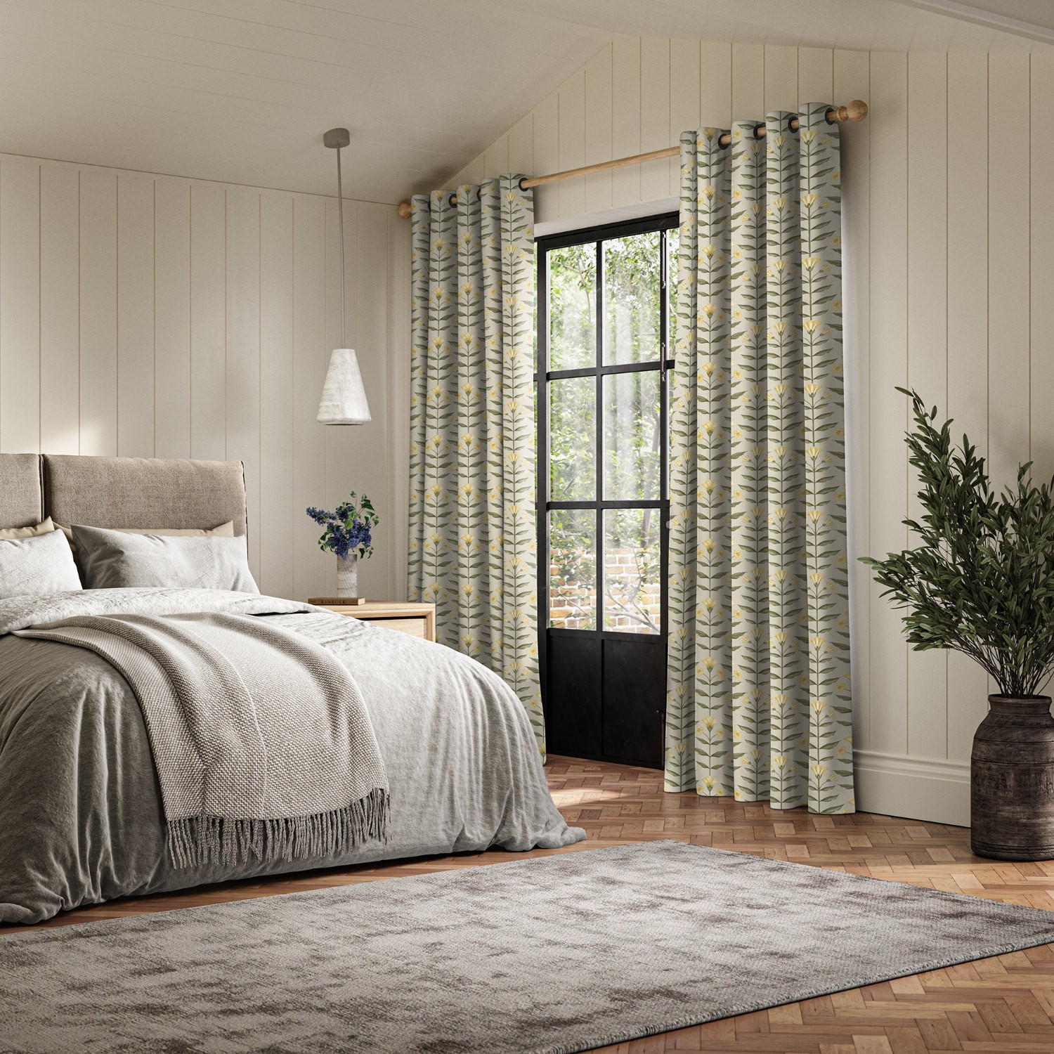 ellianna sand printed curtain