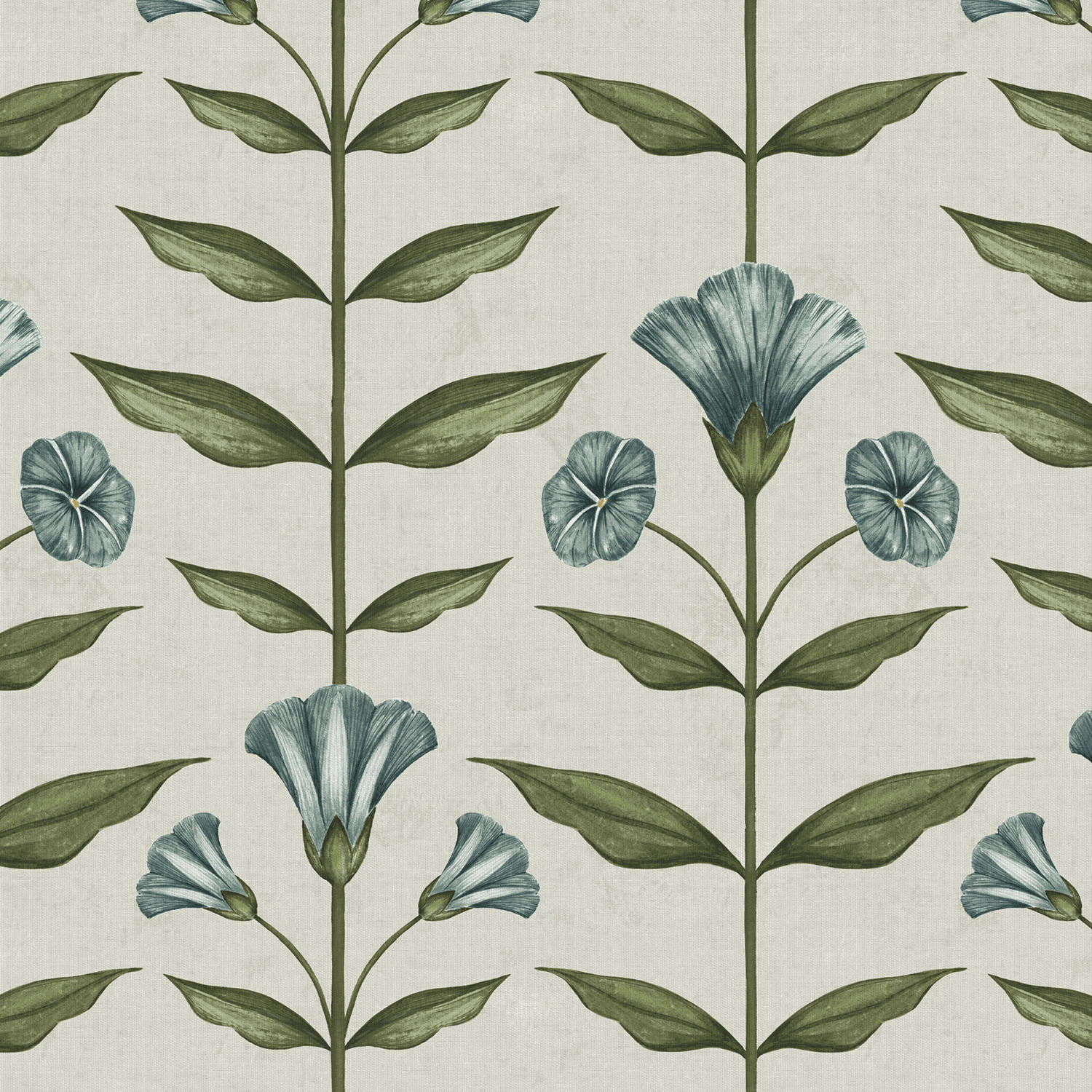 ellianna teal printed curtain