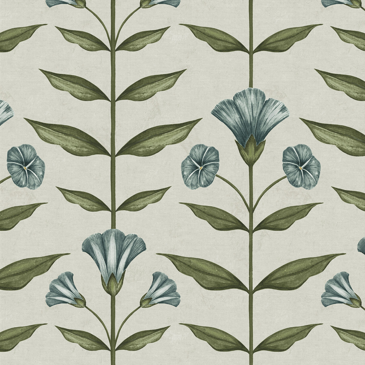 ellianna teal printed roman blind