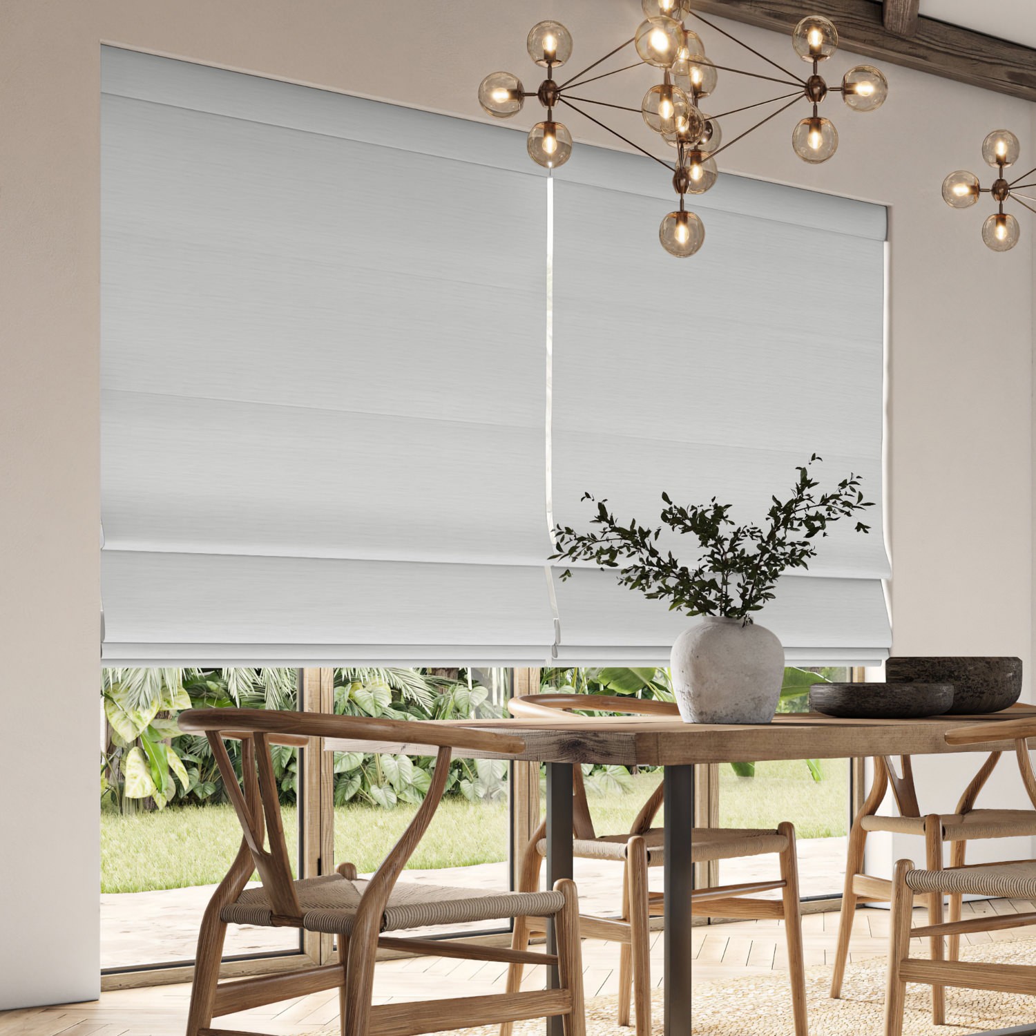 ernest dove plain roman blind