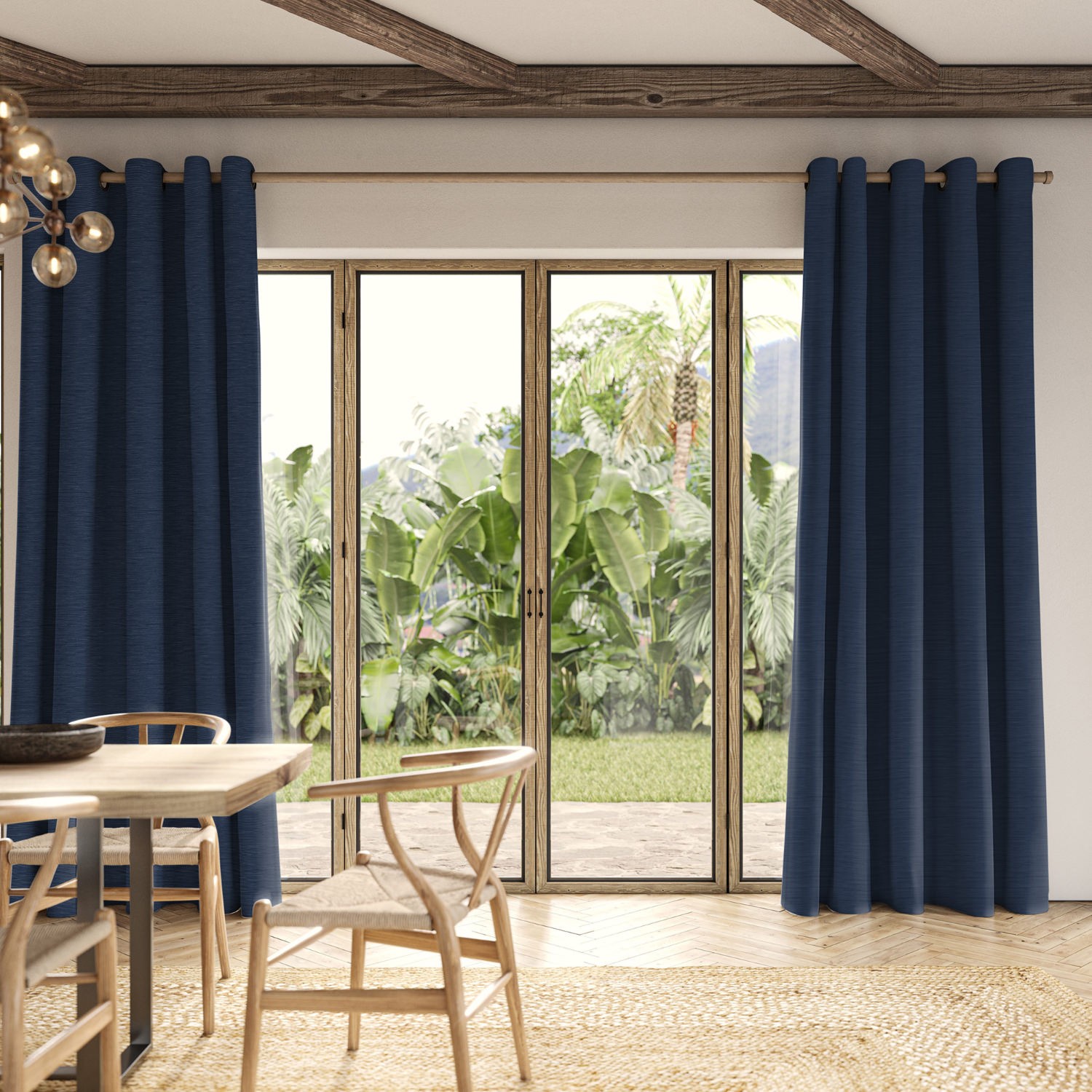 ernest riviera plain curtain