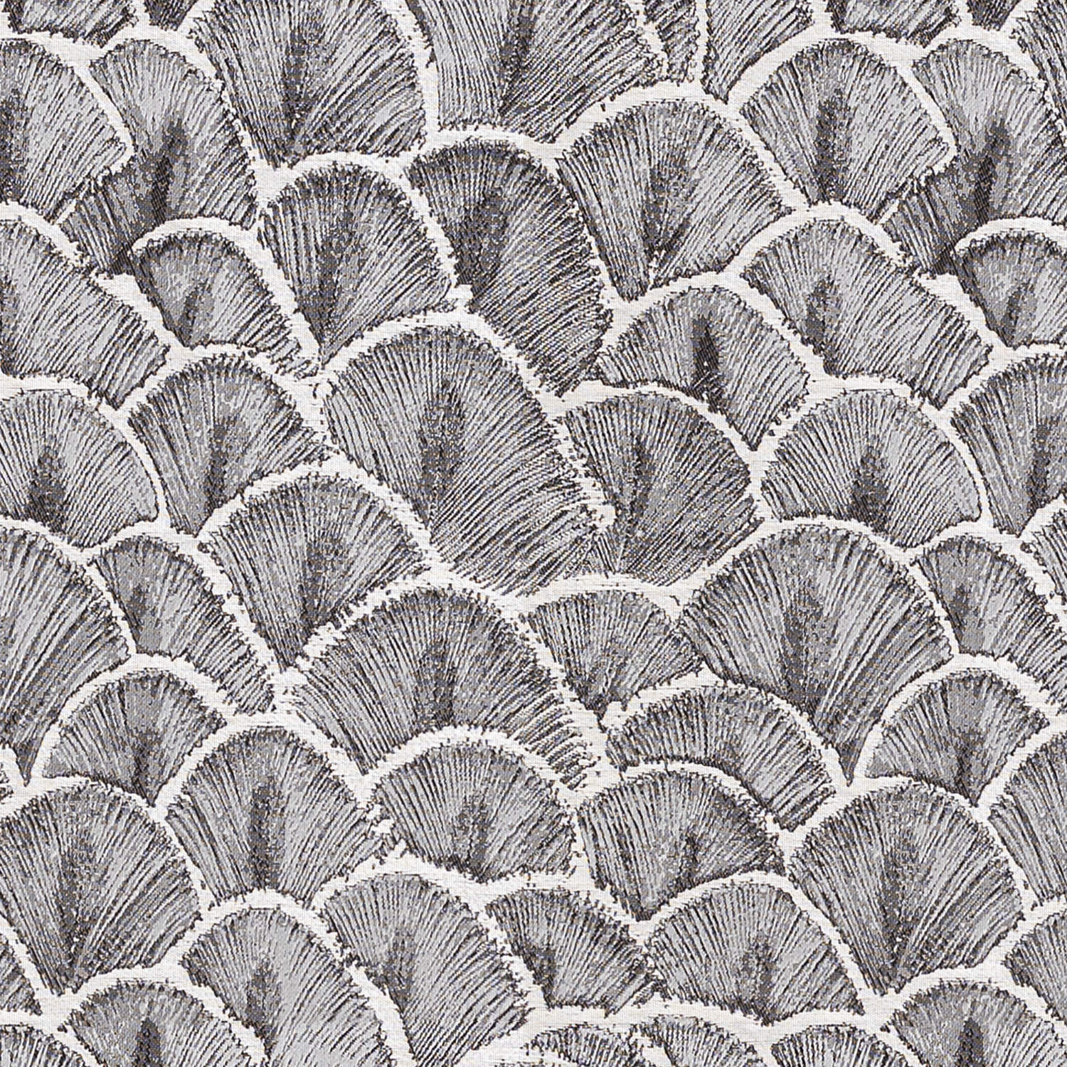 jodie grey jacquard roman blind