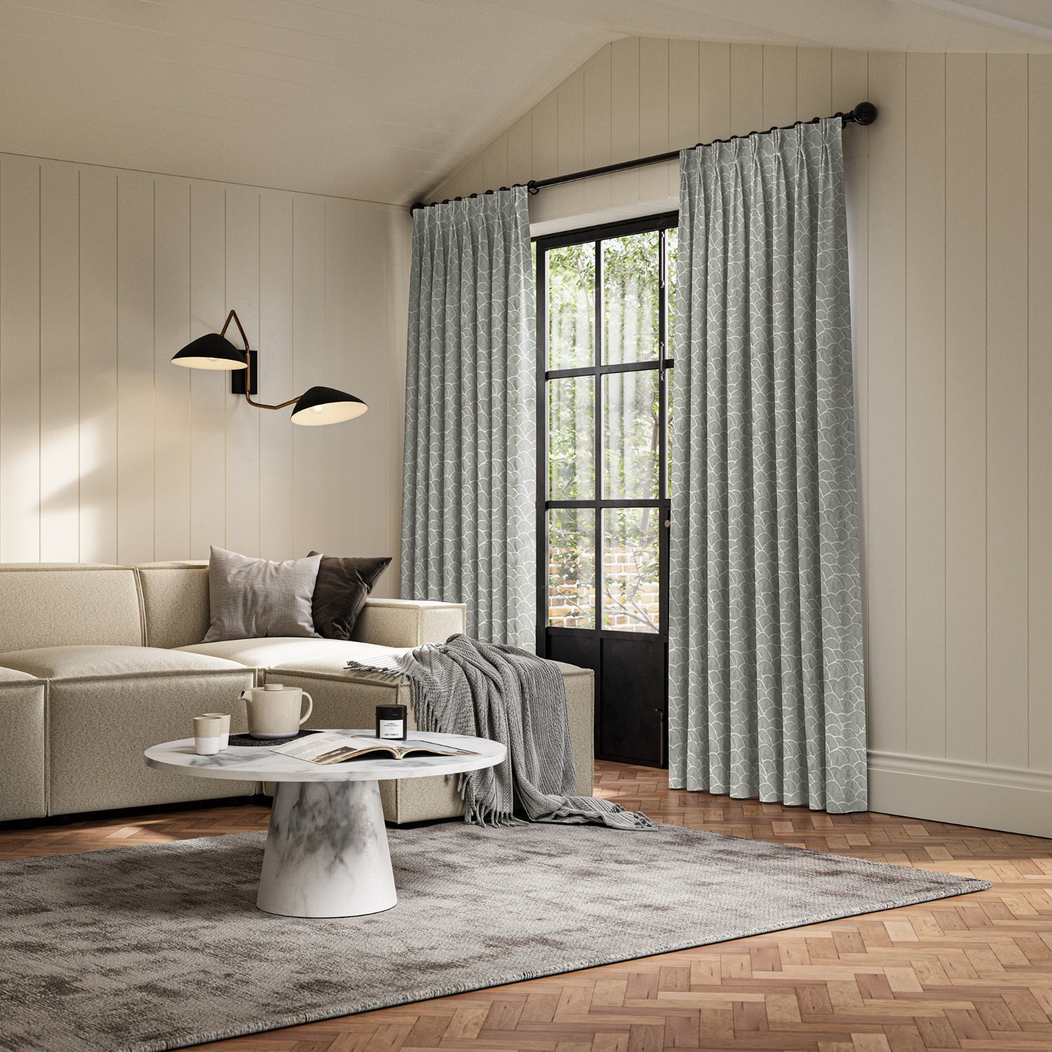 jodie jade jacquard curtain
