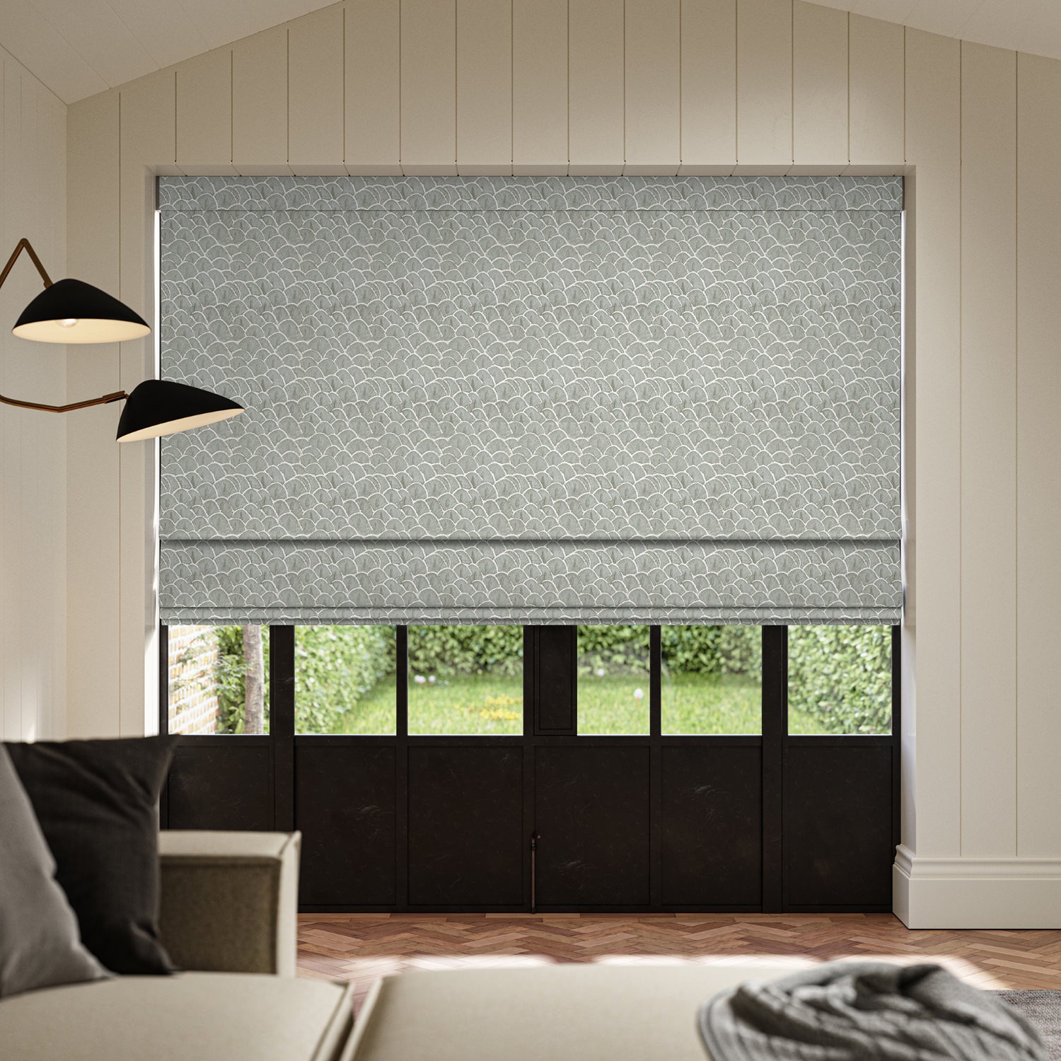 jodie jade jacquard roman blind