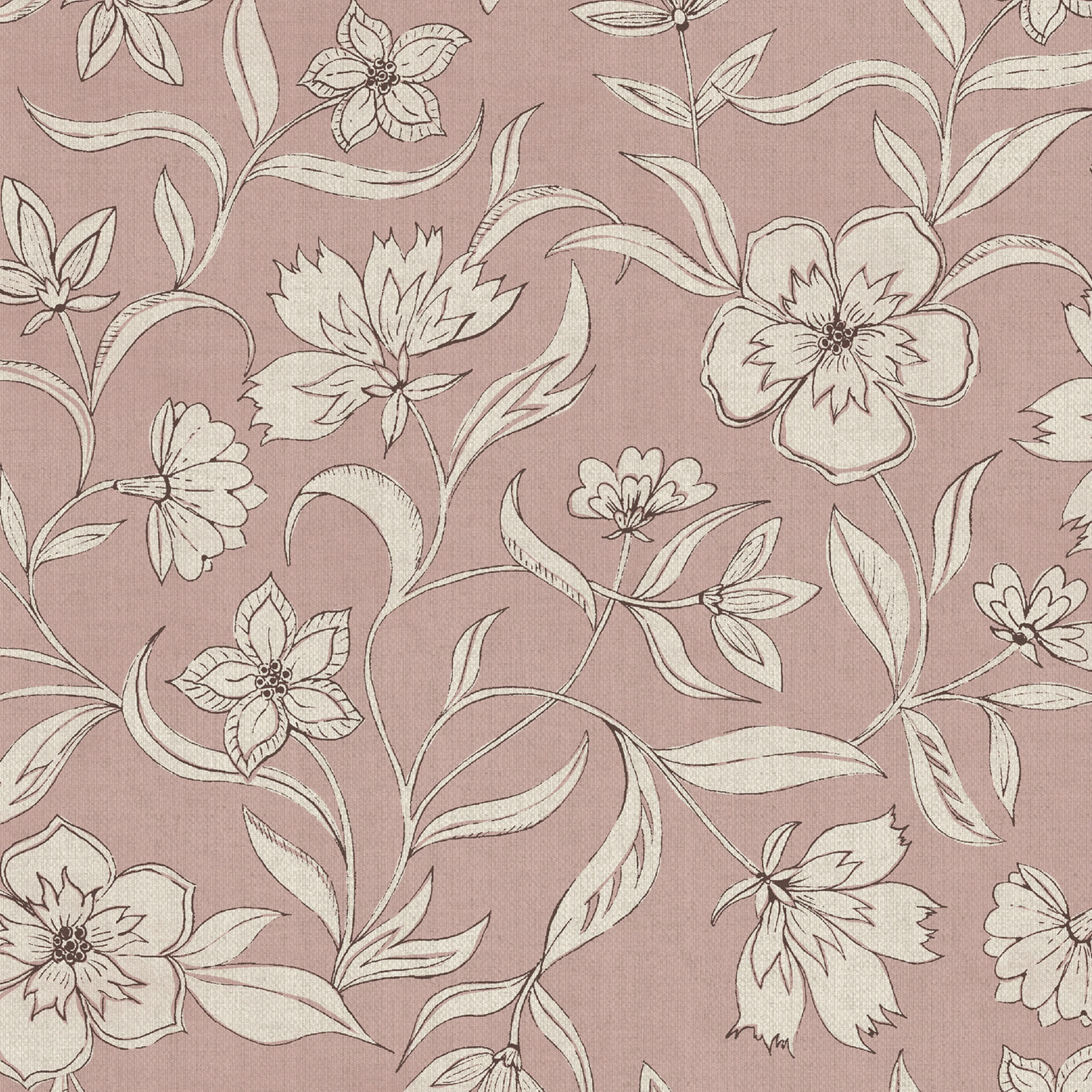 lera carnation printed curtain