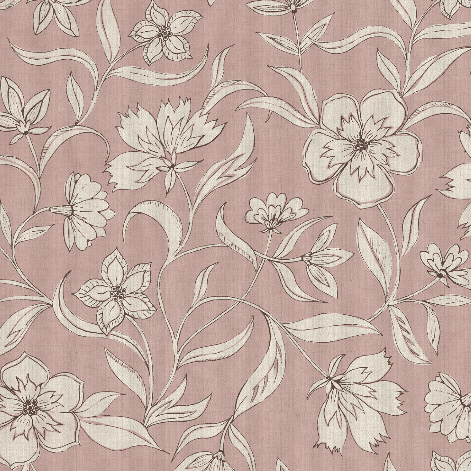 lera carnation printed roman blind