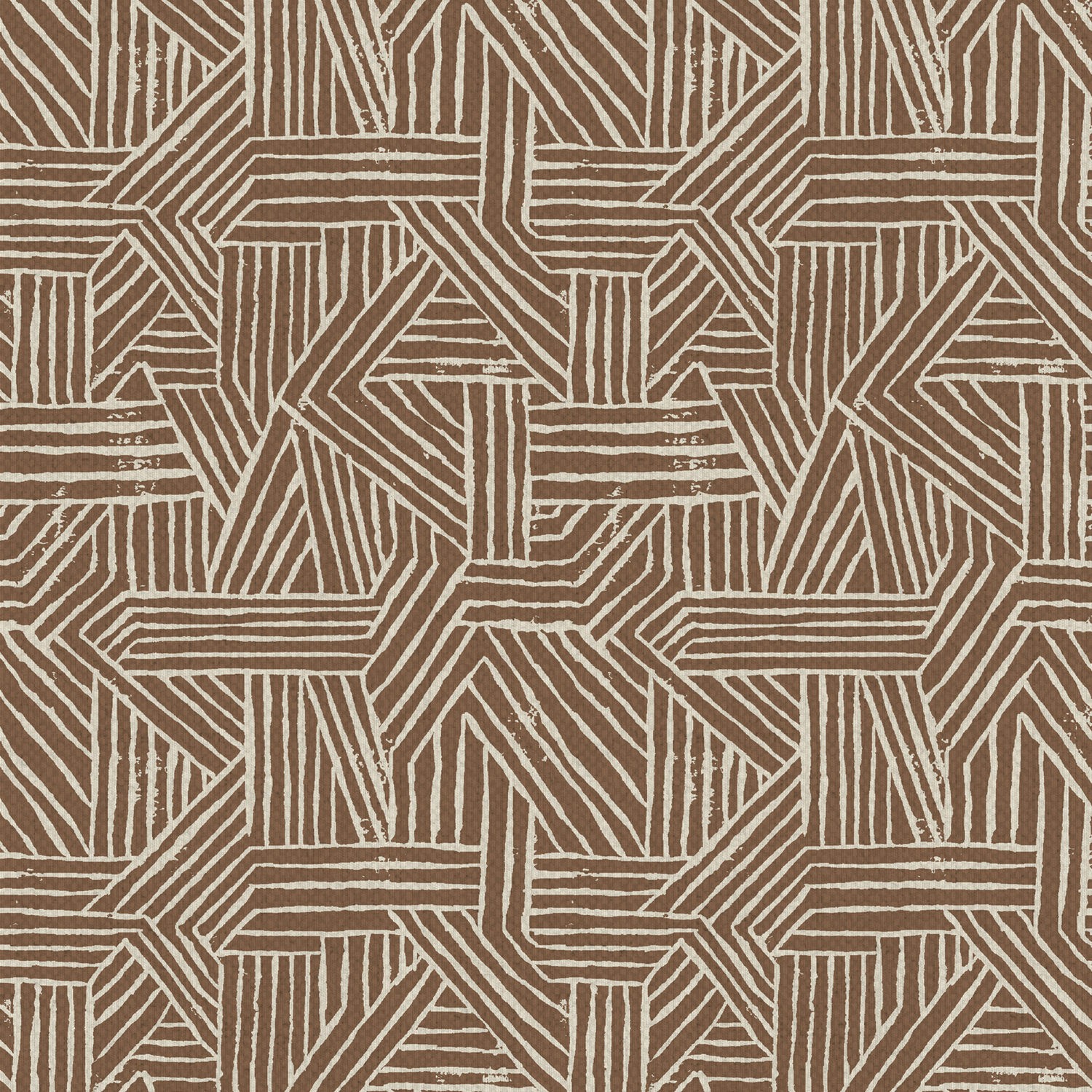 mellis ginger printed roman blind