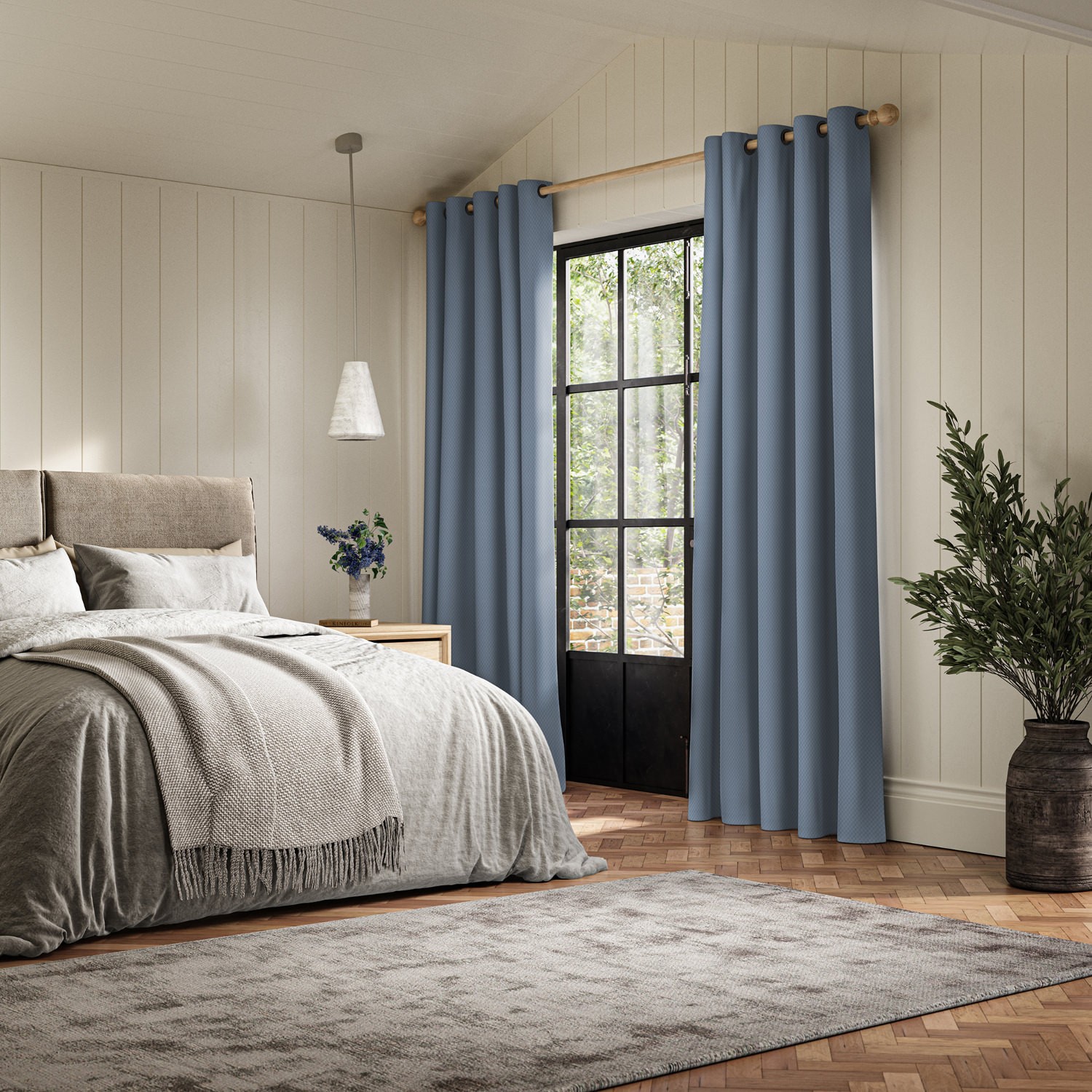 meryl danube pocketed curtain