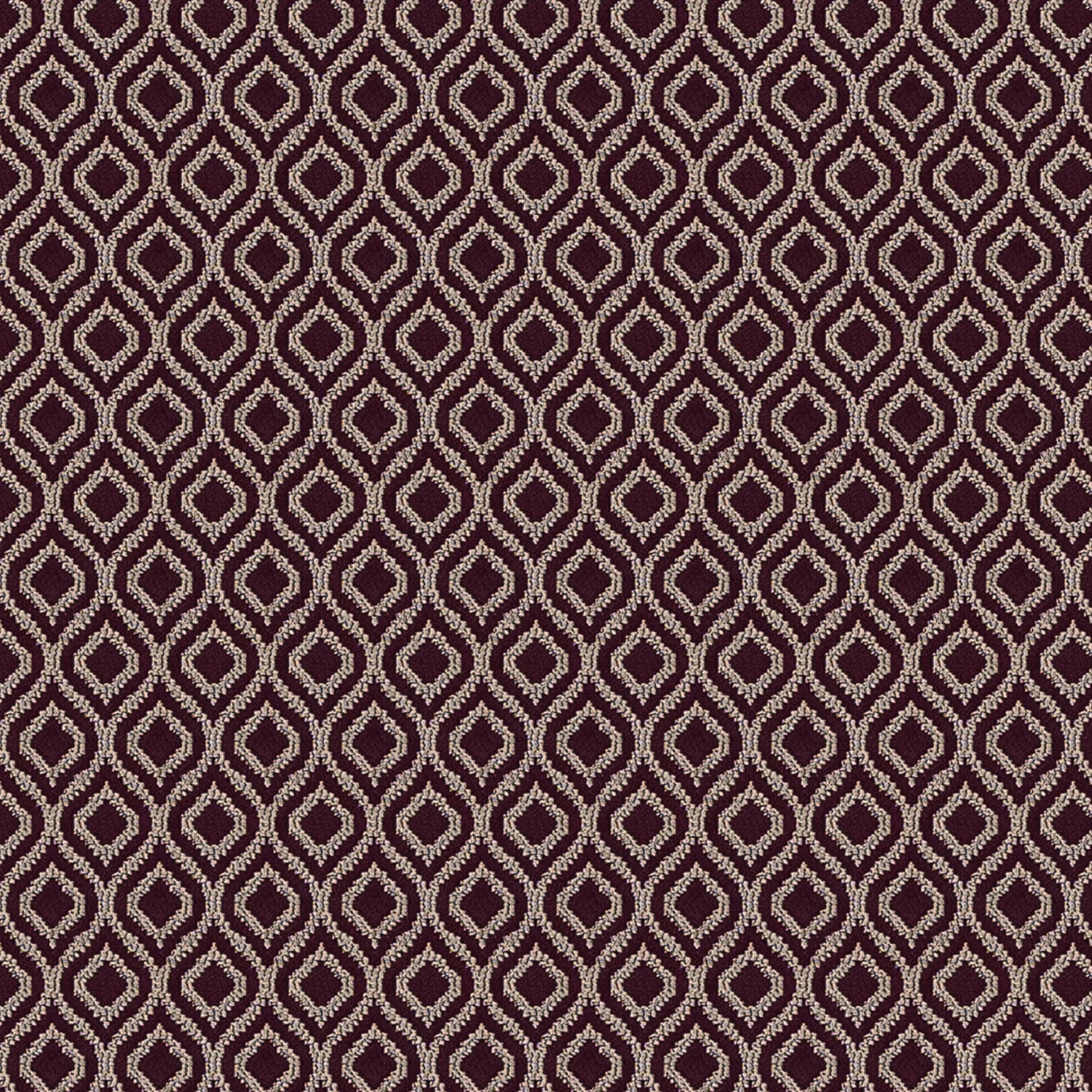 ortega berry jacquard roman blind