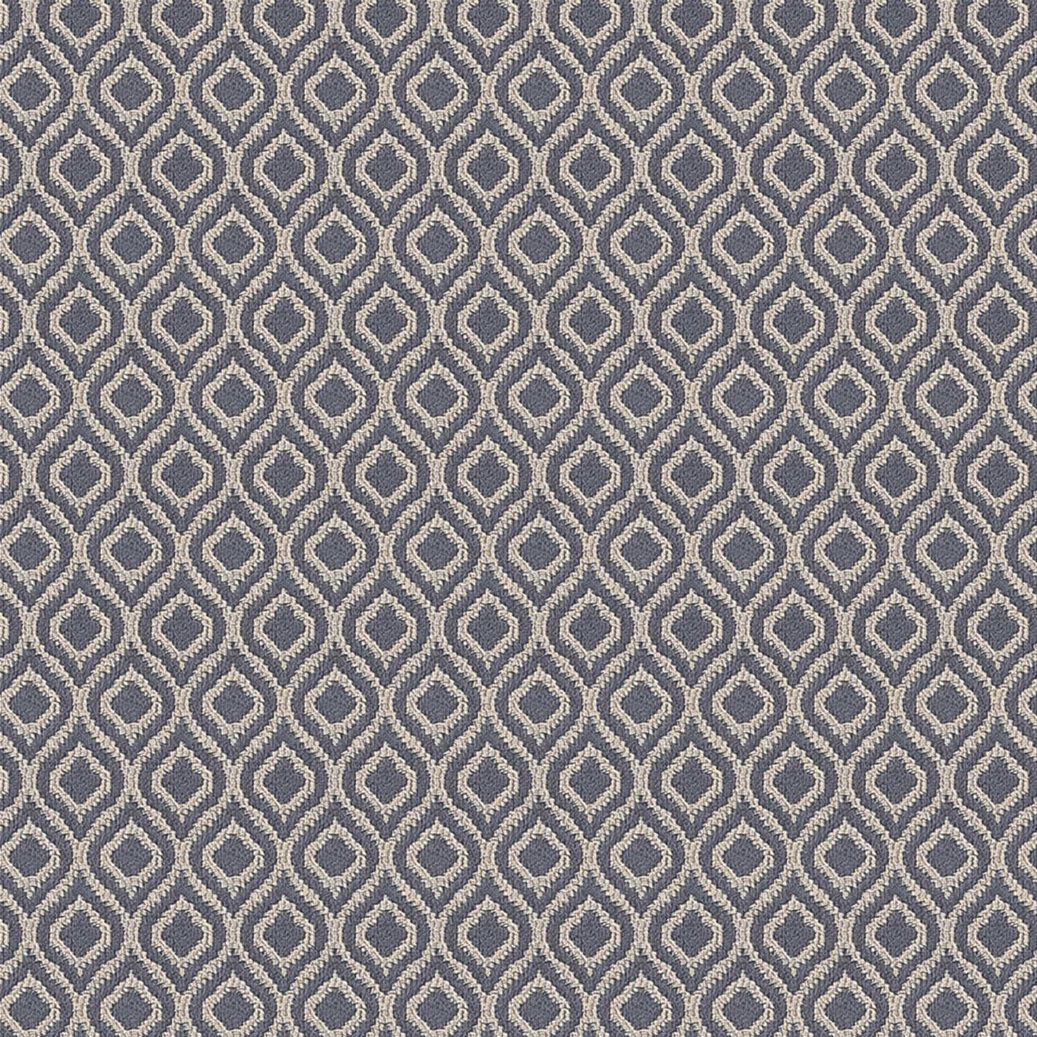 ortega graphite jacquard roman blind