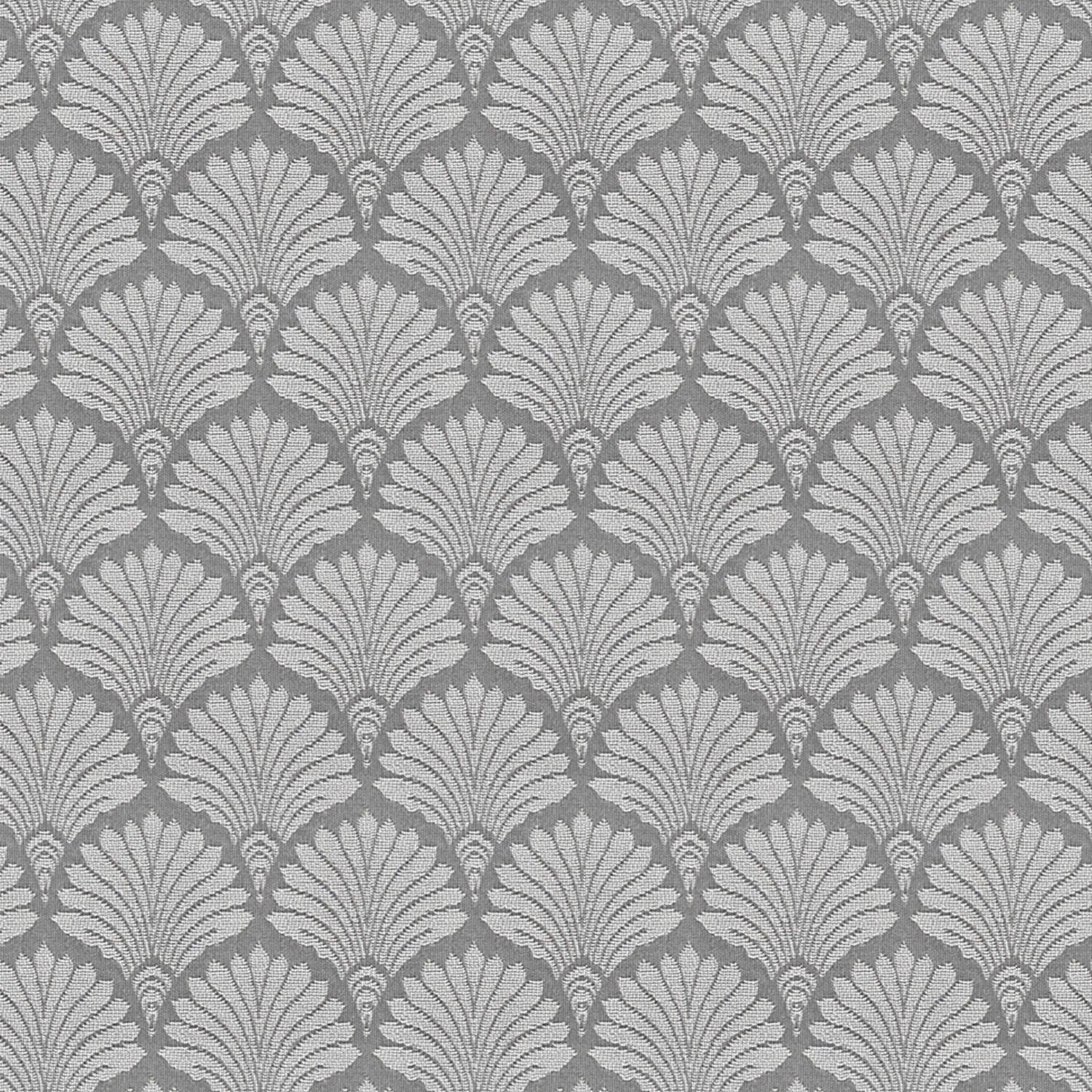 paros silver jacquard curtain