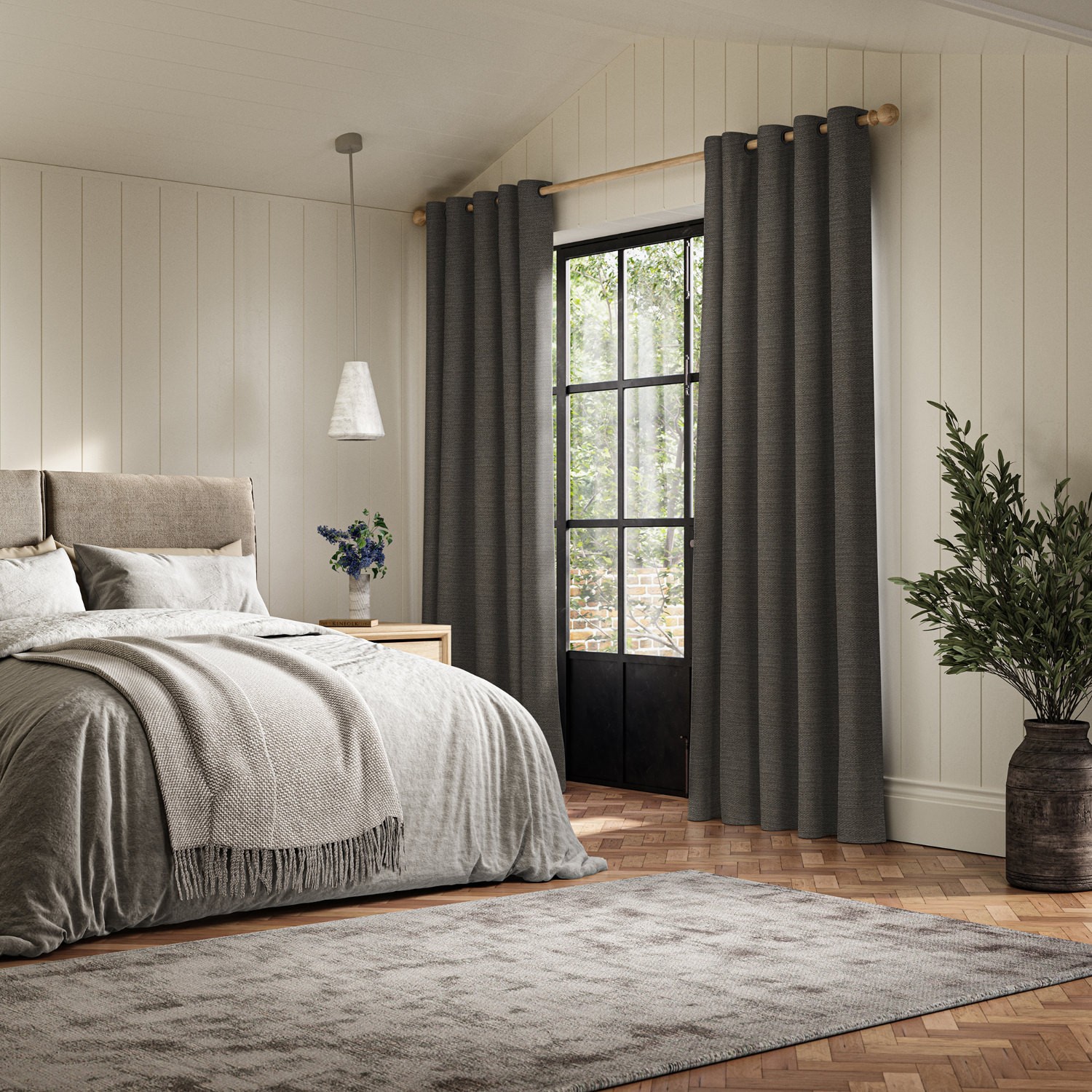 penelope flint boucle curtain