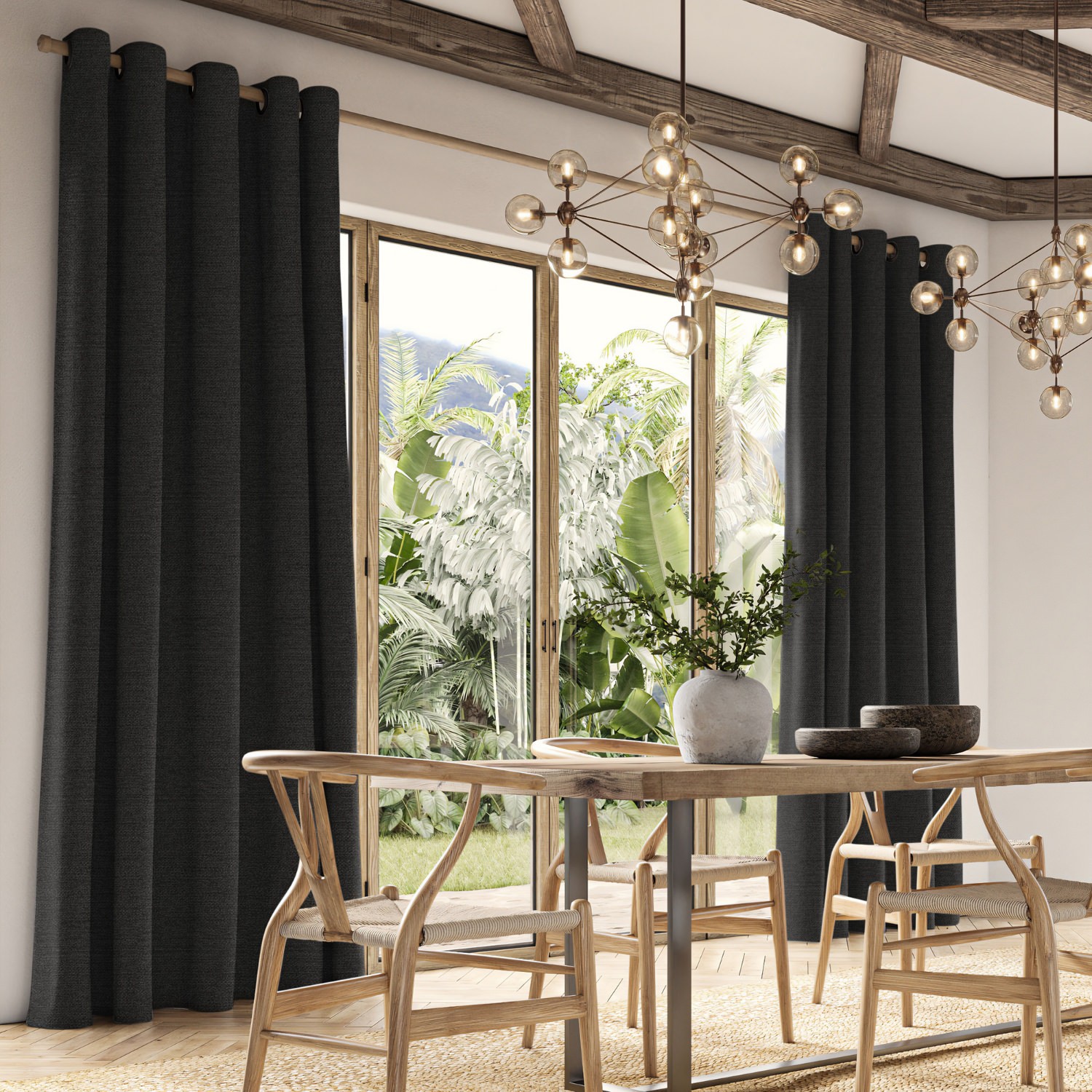 penelope raven boucle curtain