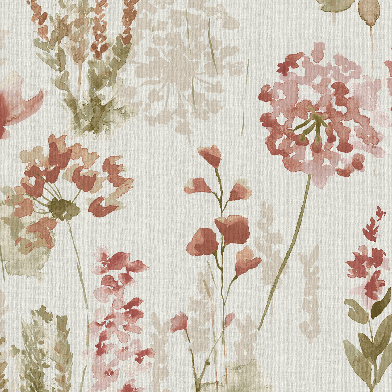rubina berry printed curtain