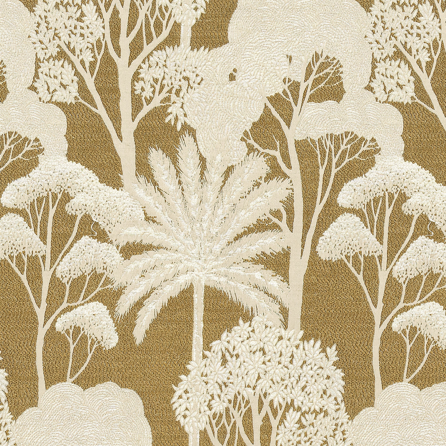ruby ochre jacquard curtain