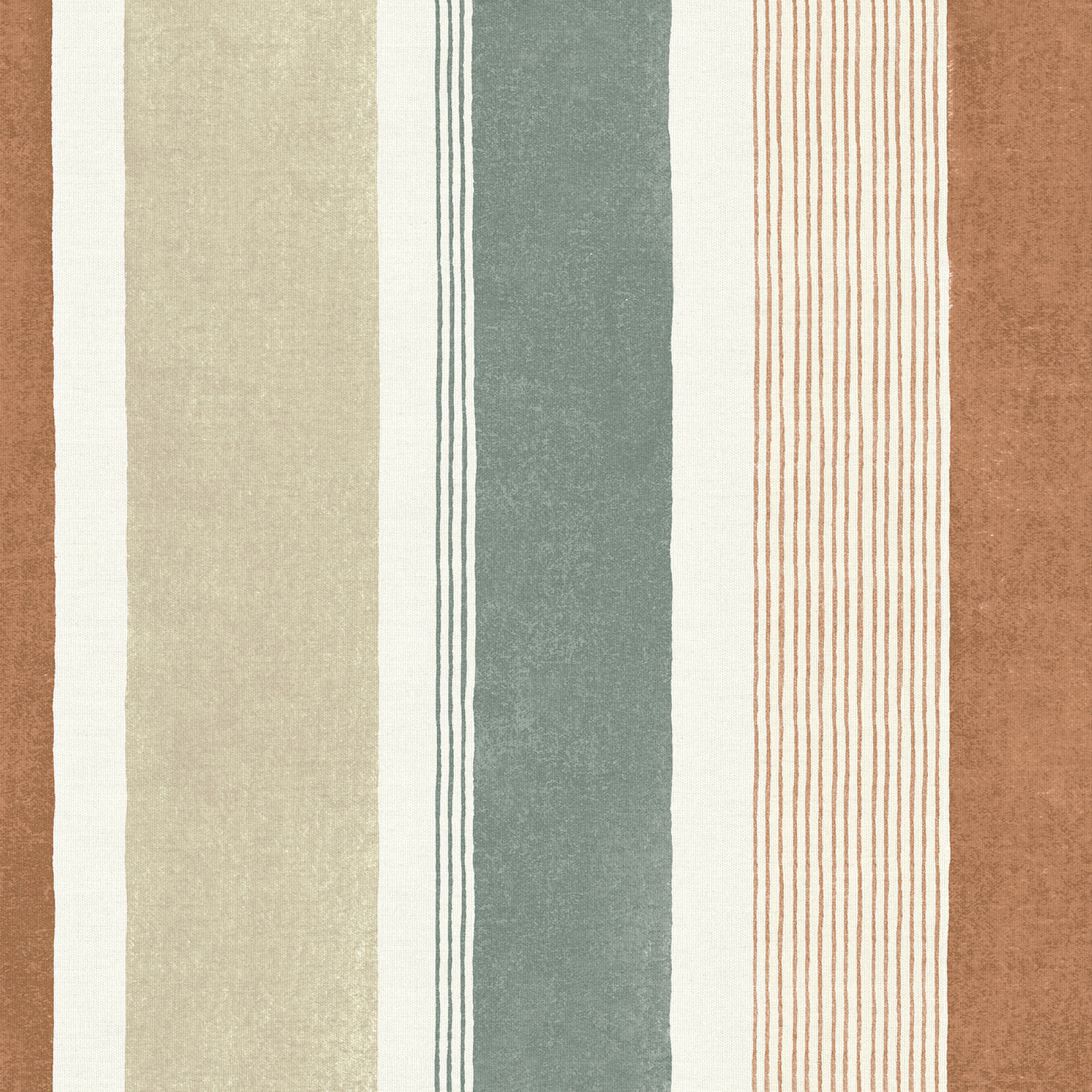 serena copper printed roman blind