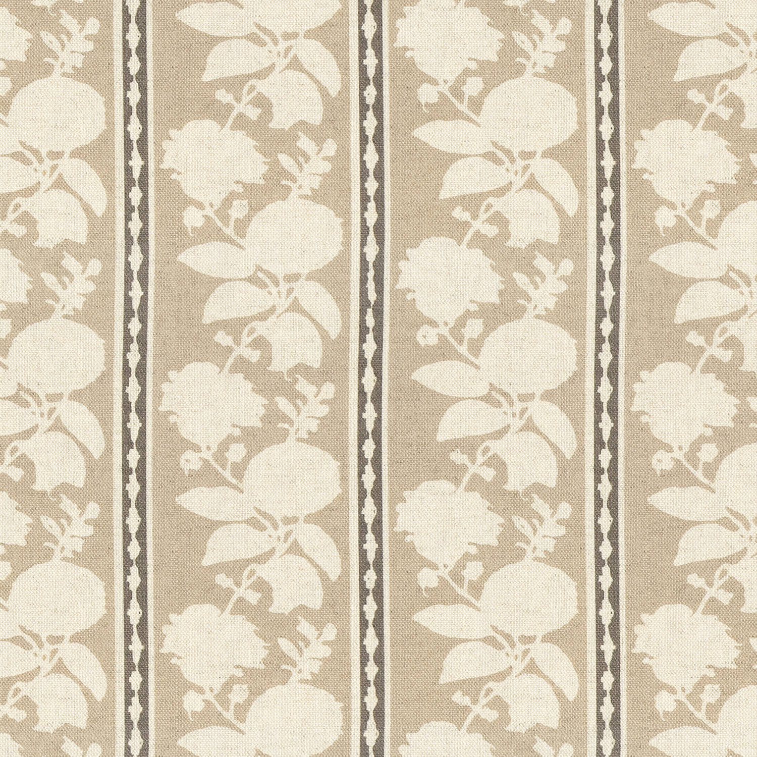 tati jute printed roman blind