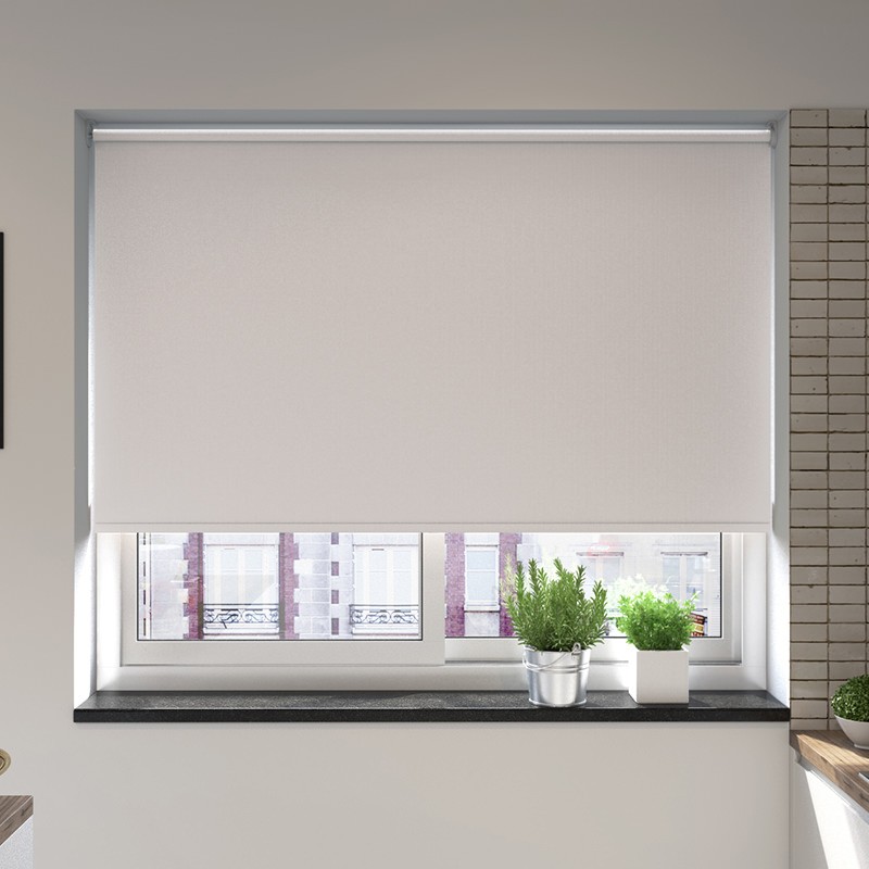 Toscana Grey Premium XL Blackout Roller Blind