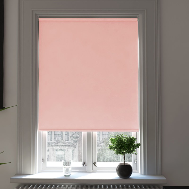 Toscana Pink Cordless Roller Blind