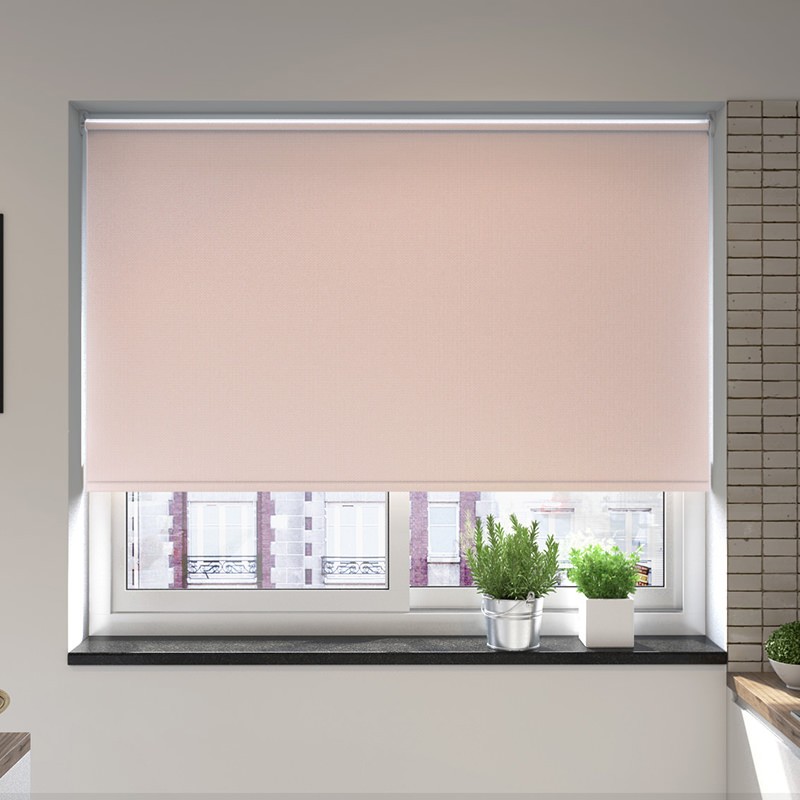Udine Magnolia Blackout Motion Smart Roller Blind
