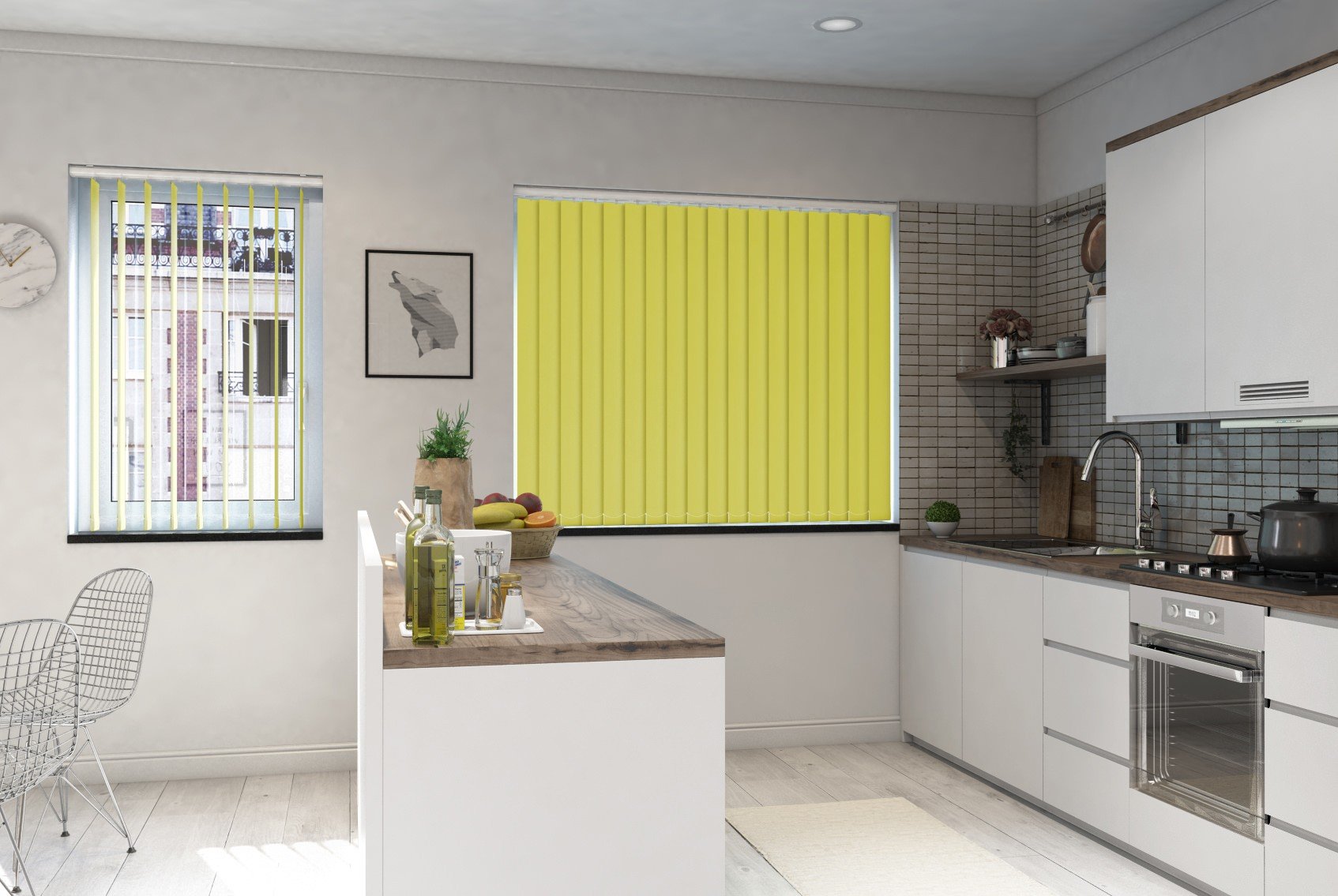 Milano Apple Blackout Vertical Blind