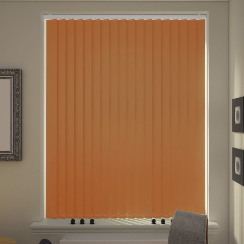 Milano Chocolate Blackout Vertical Blind