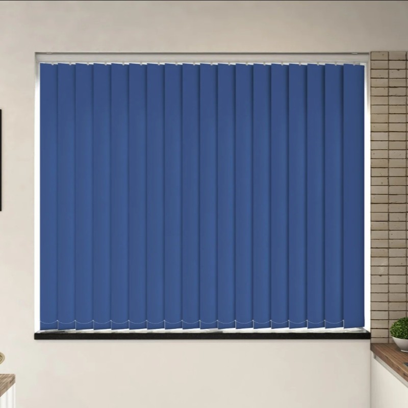 Milano Cobalt Blackout Vertical Blind