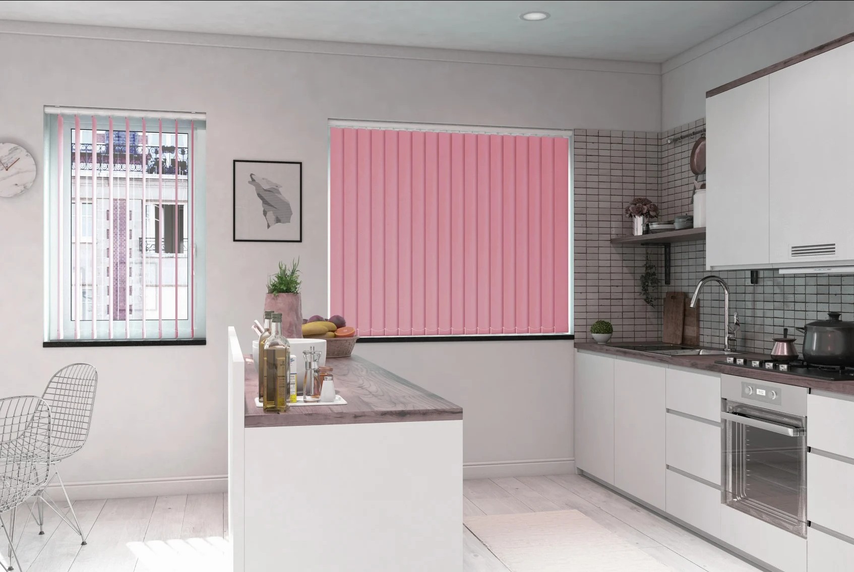 Milano Lilac Blackout Vertical Blind