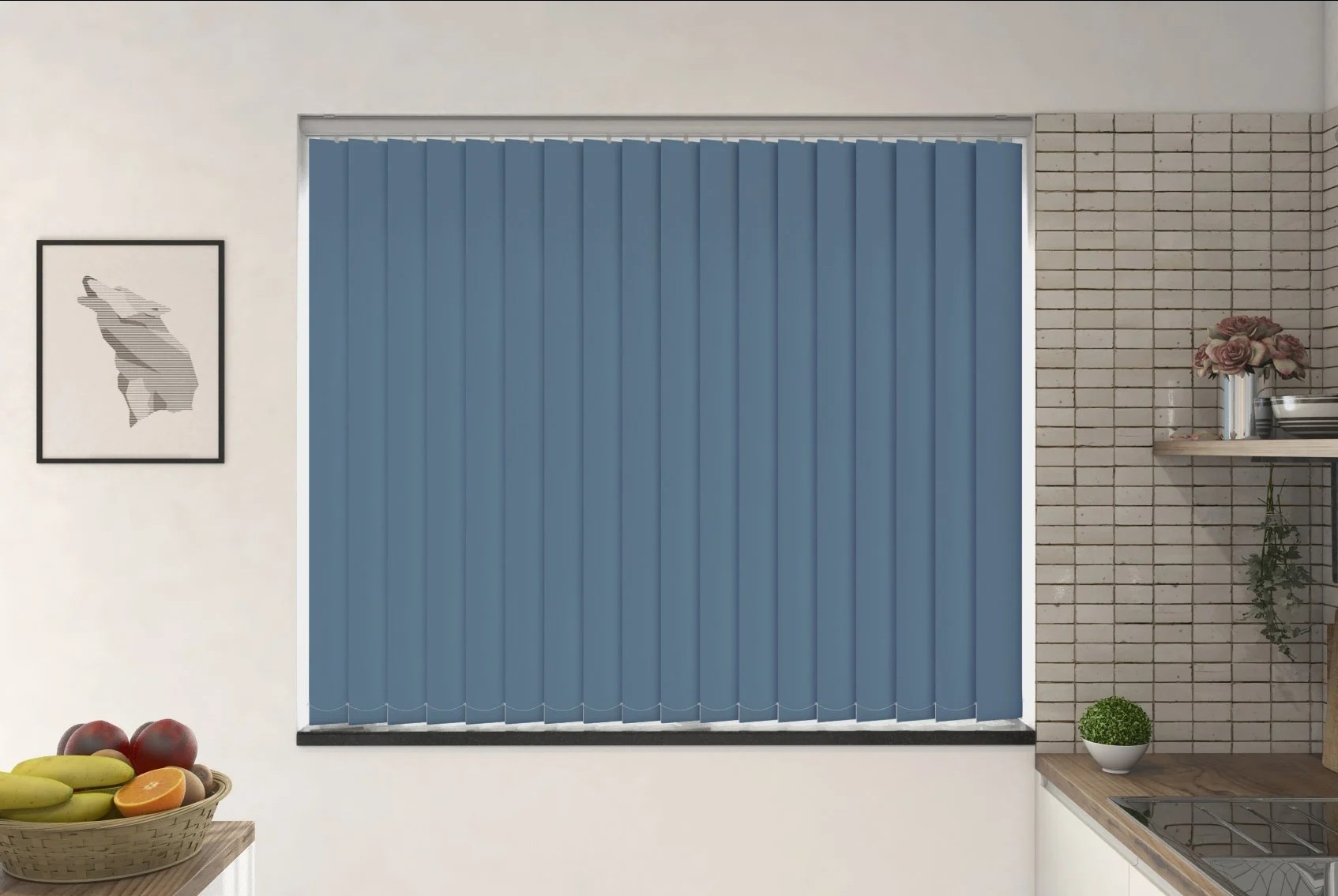 Milano Marine Blackout Vertical Blind