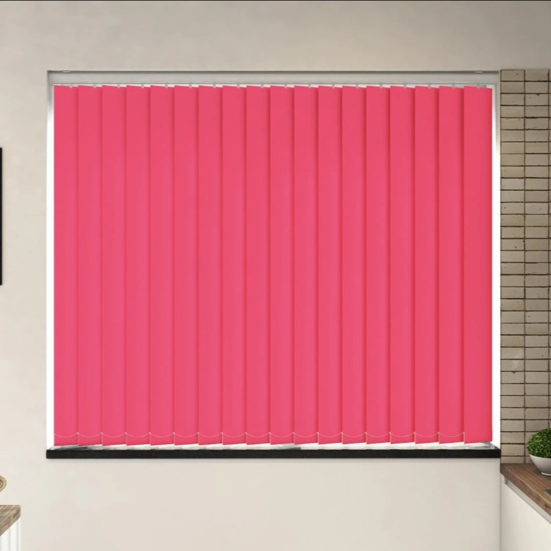 Milano Pink Blackout Cordless Vertical Blind