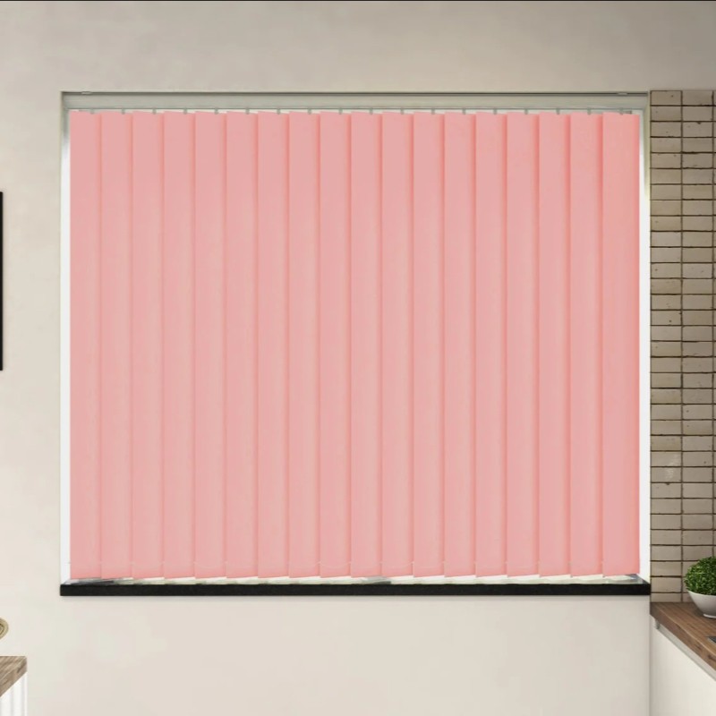 Milano Rose Blackout Cordless Vertical Blind