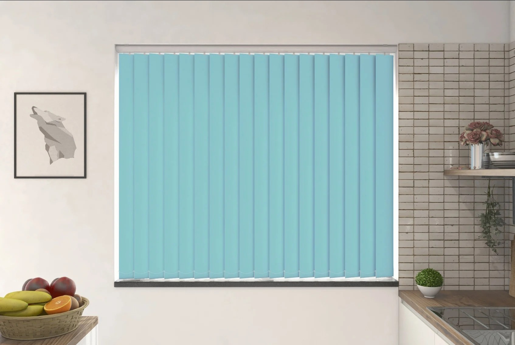 Milano Surf Blackout Vertical Blind