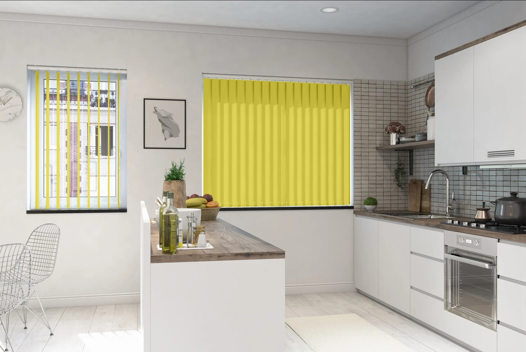 Verona Apple Dimout Vertical Blind