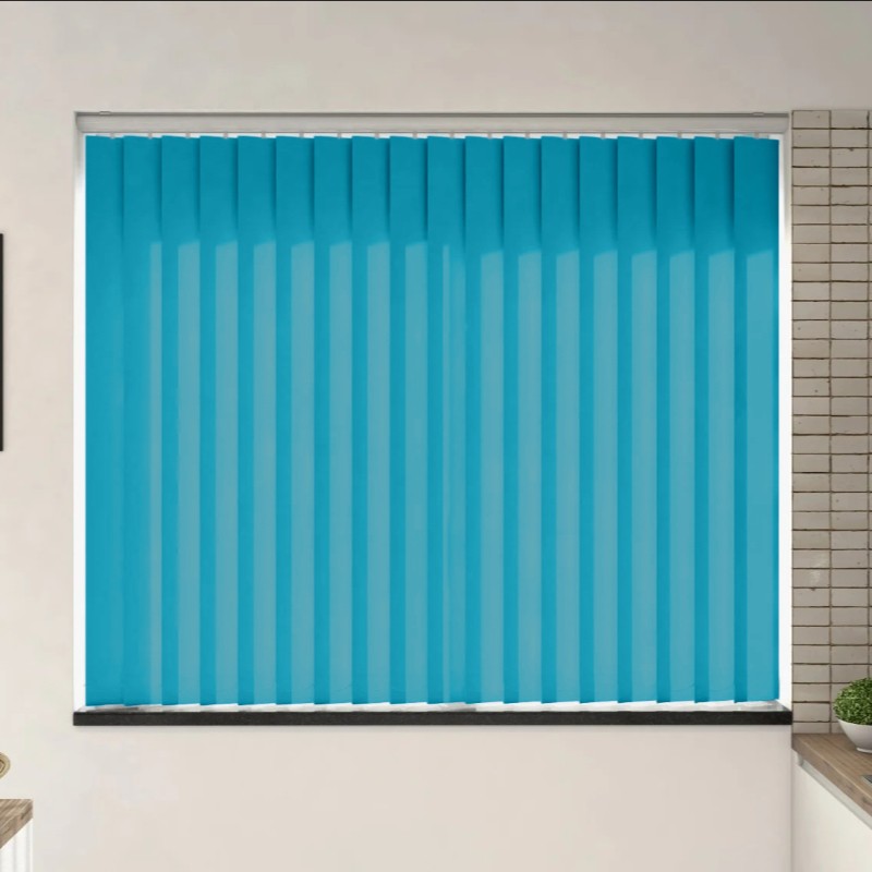 Verona Aqua Dimout Vertical Blind