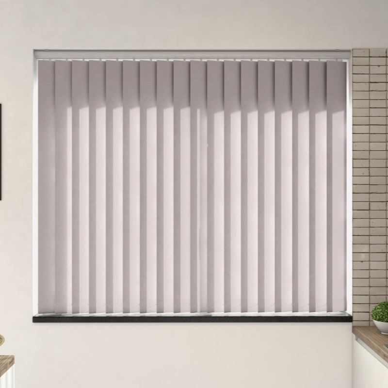 Verona Ash Dimout Vertical Blind