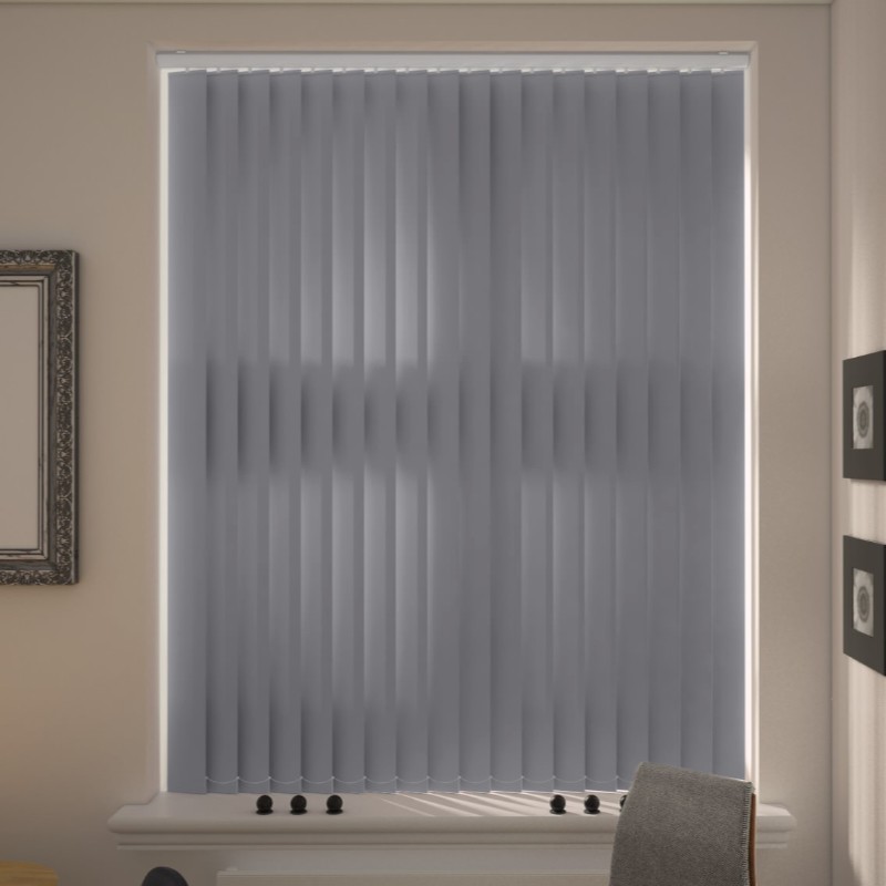 Verona Graphite Dimout Vertical Blind