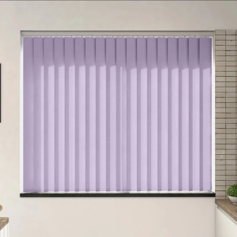 Verona Heather Dimout Vertical Blind