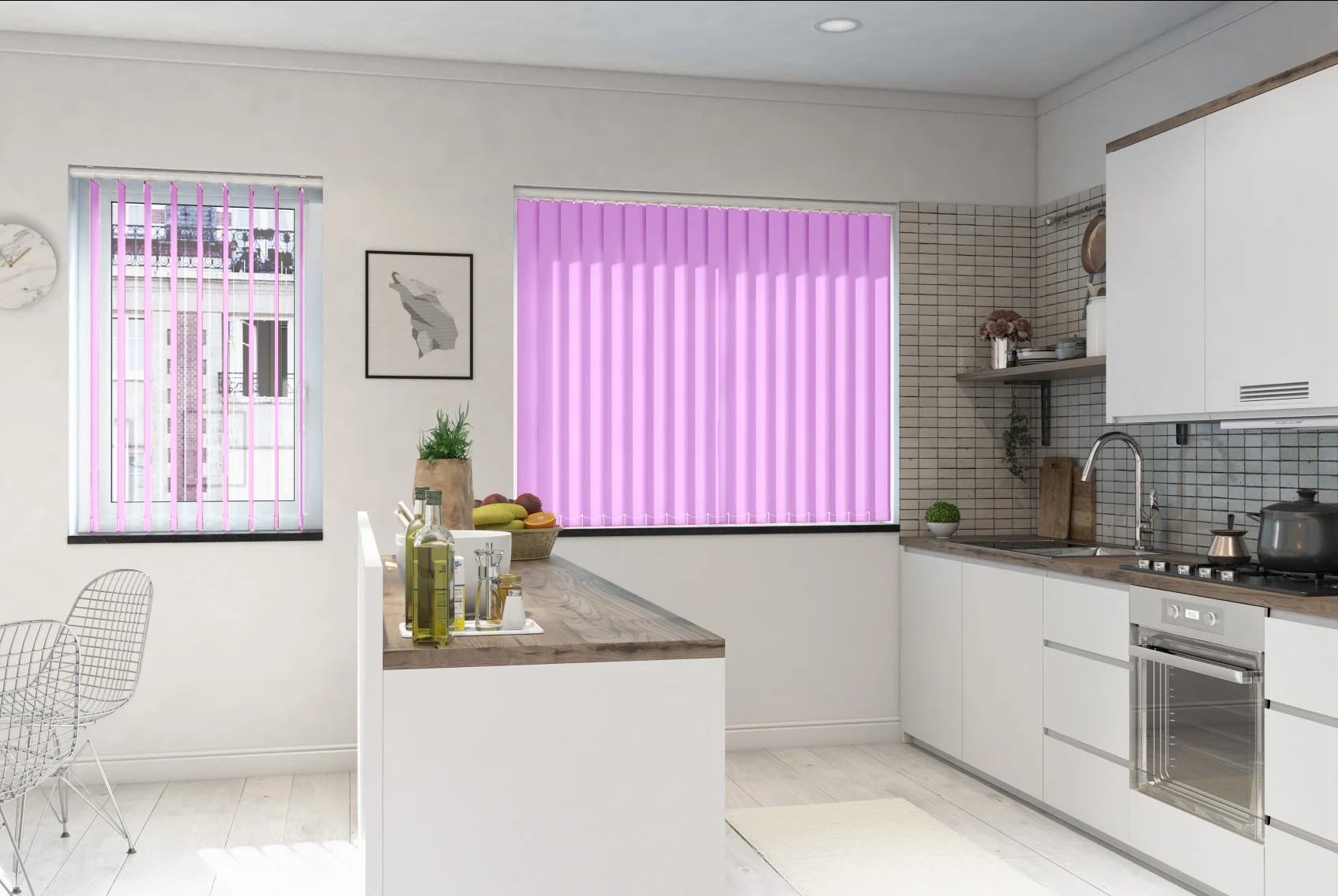 Verona Lilac Dimout Vertical Blind