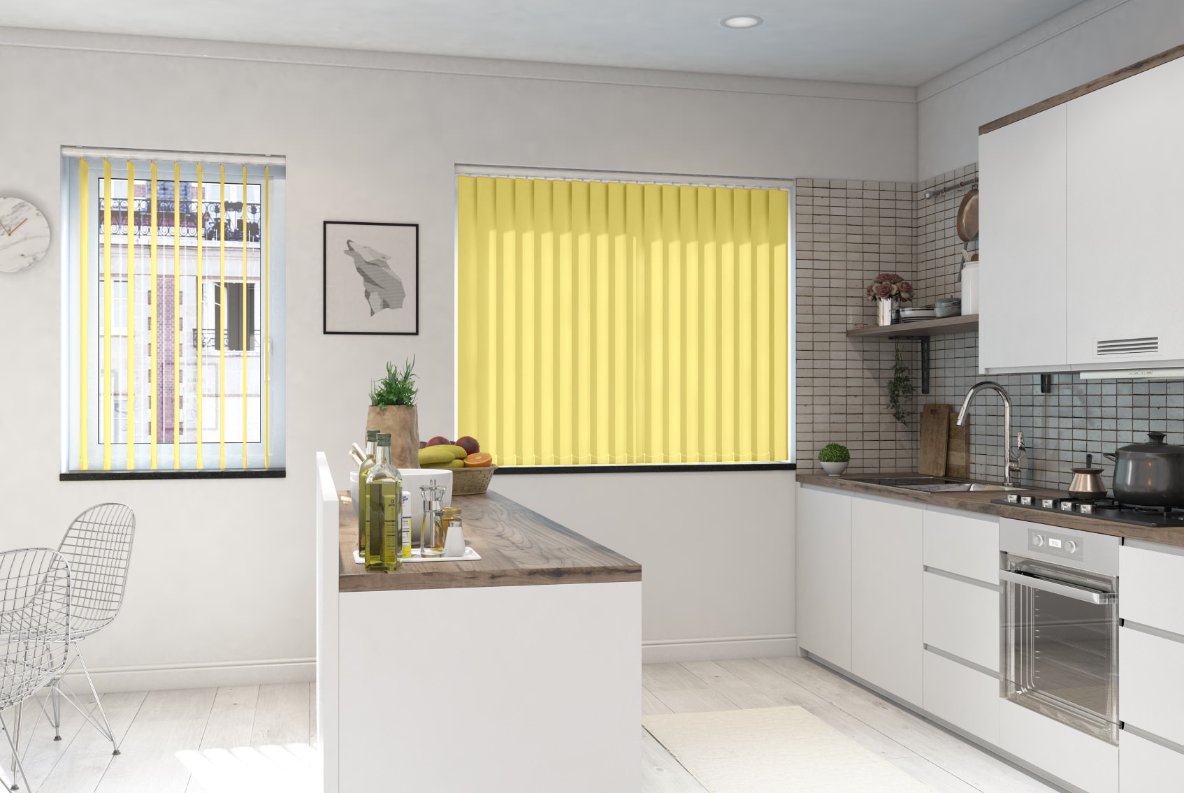 Verona Primrose Dimout Vertical Blind