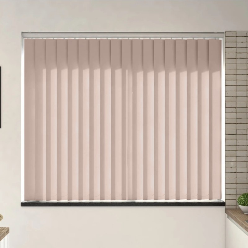 Verona Stone Grey Dimout Vertical Blind