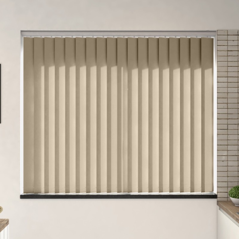 Verona Tan Dimout Vertical Blind