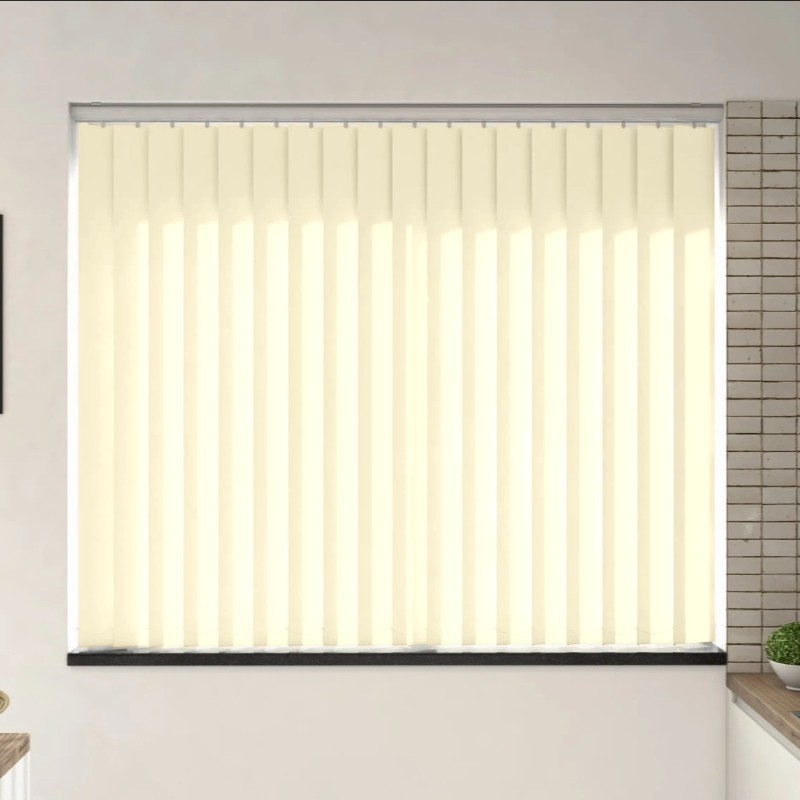 Verona Vanilla Dimout Vertical Blind