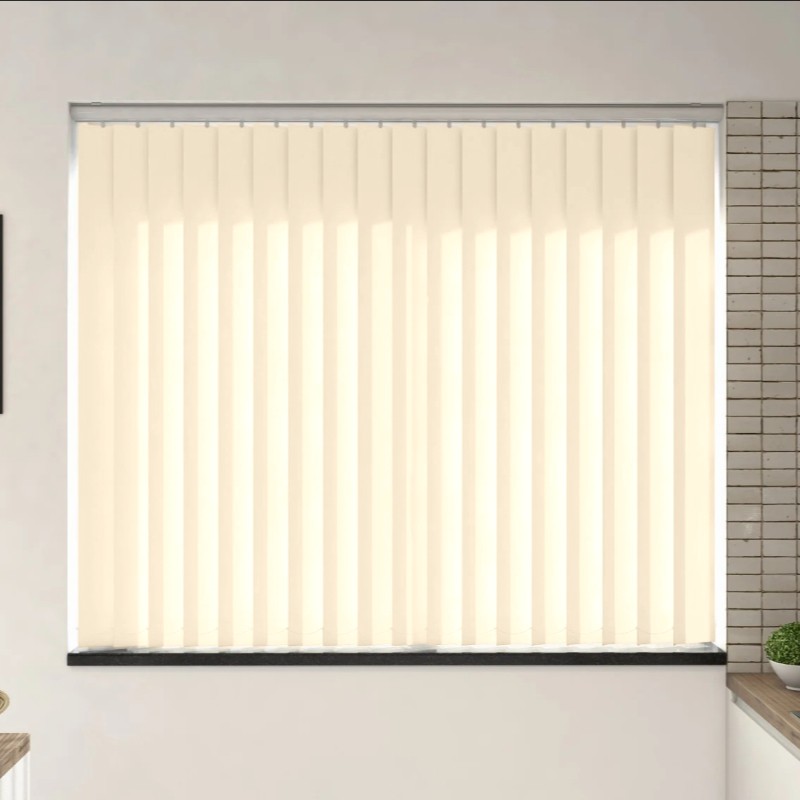 Verona Warm Almond Dimout Vertical Blind