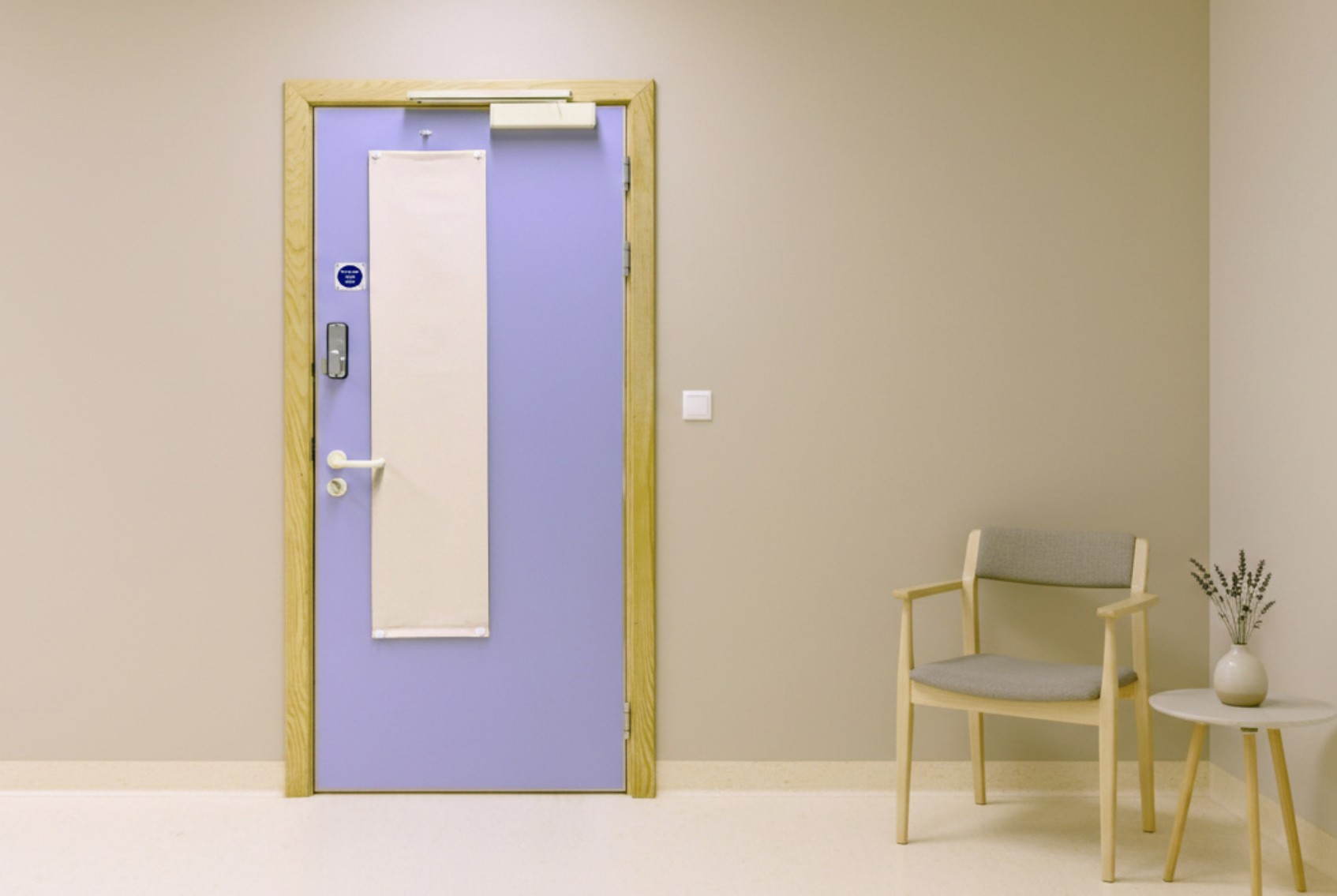 toscana beige commercial vision panel flap (vpf)