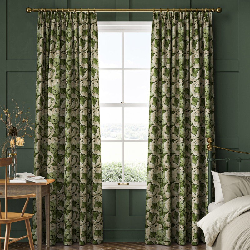 William Morris Acanthus Nettle Curtain