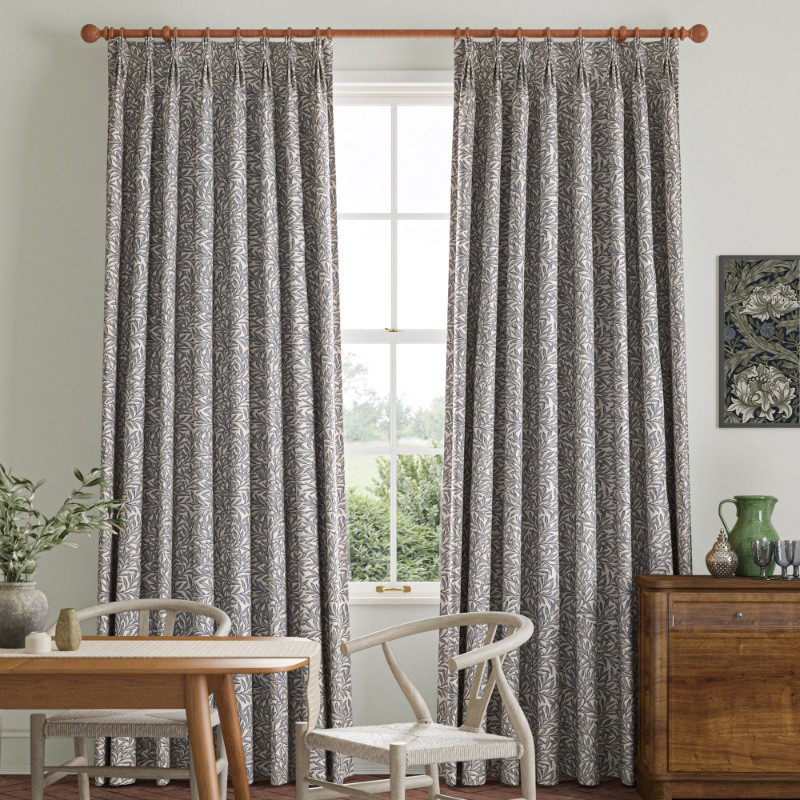 William Morris Willow Indigo Curtain