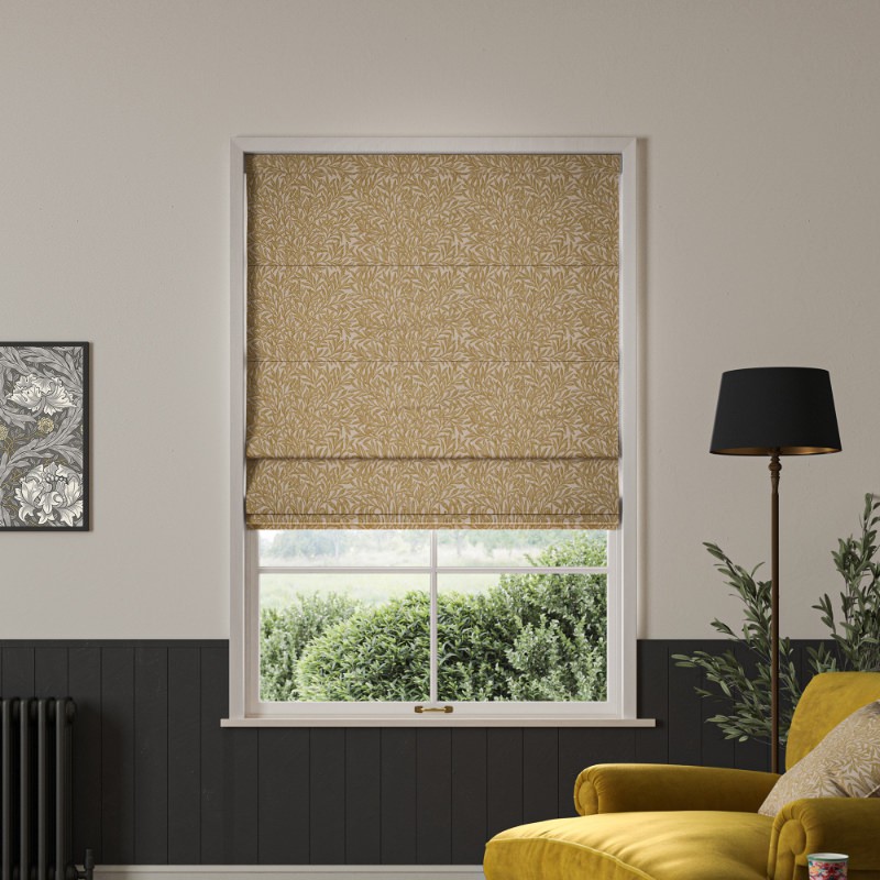 William Morris Willow Weld Roman Blind